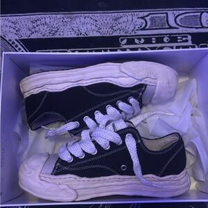 Stylish Black and White Kids Shoes